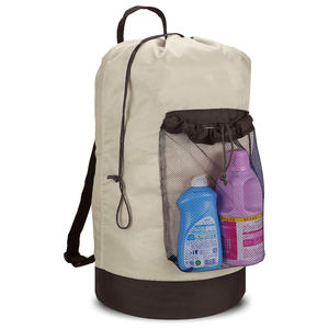 Bolsa de Lavandería Plegable de 100L con Correas para el Pecho, Bolsa de Viaje Grande para Ropa Sucia - Product Image 1