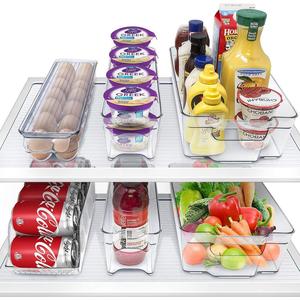 2026 Stackable <strong>Storage</strong> <strong>Fridge</strong> Bins Refrigerator Organizer Bins <strong>for</strong> <strong>Fridge</strong>, Freezer, Pantry And Kitchen - Product Image 4