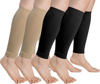 Manchons de compression ultra-fins en Spandex/Nylon 20-30 mmHg pour mollets – Chaussettes de protection pour adultes, sport, fitness, yoga, course à pied, infirmières, varices