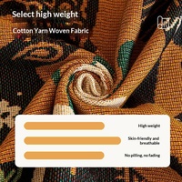 Housse de canapé chinoise traditionnelle style vintage 2025, nouvelle pièce unique, motif éléphant, tissu Spandex respirant, luxe léger