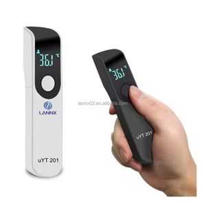 LANNX uYT 201 Mini Pistolet de mesure de température numérique pour fièvre clinique termometro digitale Thermomètre infrarouge sans contact pour bébé - Product Image 5