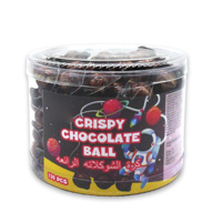 Fabricant chinois de confiseries Bonbons de marque privée personnalisés en forme de boule Chocolat et bonbons Vente en gros