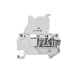 ST 4-HESI 5X20 Fuse Terminal Block with Disconnect Lever Spring Connection Fuse Holder On NS35 Din Rail