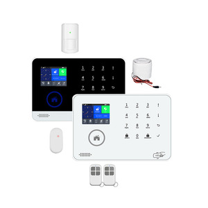 Nhà thông minh hệ thống an ninh 5-mảnh kit hỗ trợ ứng dụng di động cảnh báo trong nhà và ngoài trời <span class=keywords><strong>PIR</strong></span> cảm biến không dây nhà hệ thống báo động - Product Image 2