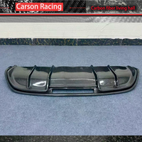 Kit carrosserie en fibre de carbone pour Audi R8 2008-2015, avec lèvre de pare-chocs arrière, diffuseur arrière et spoiler à visser, pour une mise à niveau et une personnalisation améliorées.
