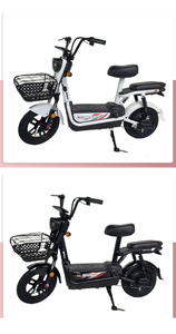 Vélo électrique de ville 20 pouces, moteur sans balais 500W, batterie au lithium, écran LCD, suspension arrière, frein à disque mécanique - Product Image 6