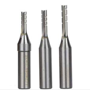 <span class=keywords><strong>Fresa</strong></span> Dritta in Carburo TCT per Fresatrice, Gambo 1/2 1/4, Punte per Router CNC Rivestite in Stagno, Utensili Elettrici per Mobili - Product Image 6