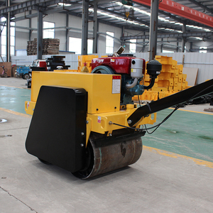 Chất lượng cao đôi trống nhựa đường con lăn thép duy nhất bánh xe loại xe với động cơ bơm thành phần cốt lõi nhà máy giá bán buôn - Product Image 1