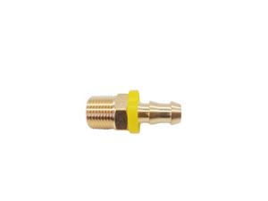 Premium Kwaliteit Messing Pushon Weerhaak Connector Air Tepel Fitting Push On Slang Eindfitting