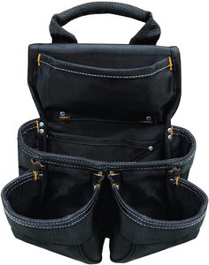 ÉCHANTILLON GRATUIT 5605 Menuisiers professionnels Combo <span class=keywords><strong>Outil</strong></span> <span class=keywords><strong>Ceinture</strong></span> Noir 18 sac à outils De Poche - Product Image 3