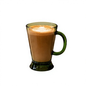 แก้วกาแฟ/ชา โบโรซิลิเกต 220 มล. สกรีนโลโก้ ทำมือ สำหรับของขวัญองค์กรและชุดต้อนรับส่งเสริมการขาย - Product Image 2