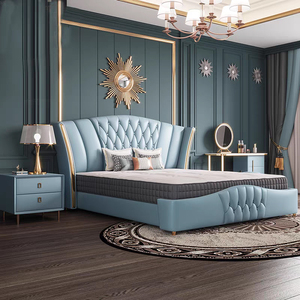 Twin Double Set Auberge Moderne Couchette Hôtel Cadre Blanc Canapé Meubles Chambre <span class=keywords><strong>King</strong></span> <span class=keywords><strong>Size</strong></span> De Luxe Soleil Lit - Product Image 3