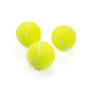 Individuelle Markenlogo-Tennisbälle Direkt vom Hersteller Wolle-Gummi Umweltfreundlich Hochelastisch Widerstandsfähig Professionelle Trainingsbälle - Product Image 5