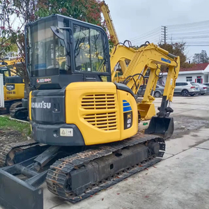 Excavadora de Orugas Mini Komatsu PC40 Usada de Alta Calidad, 4 Toneladas, Motor Japonés Original, Máquina Económica para Obras de Construcción, 4 Toneladas - Product Image 1