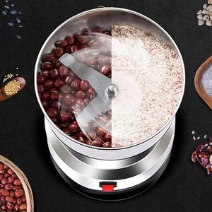 Nouveau Mixeur Électrique de Cuisine en Acier Inoxydable pour Café en Poudre, Broyeur Multifonctionnel pour Aliments et Céréales, 4 Lames, 300ml, MINI Hachoir - Product Image 3