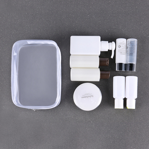 Nhà Máy Túi Tùy Chỉnh Kích Thước Logo Rõ Ràng PVC Trang Điểm Pouch Túi Mỹ Phẩm Du Lịch Không Thấm Nước Rửa Tổ Chức Túi - Product Image 3