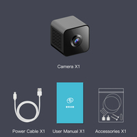 Kamera Mini WIFI Night Vision 1080P Terlaris, Audio Satu Arah, Keamanan Rumah, Ukuran Kompak, Kartu SD MAX 256GB