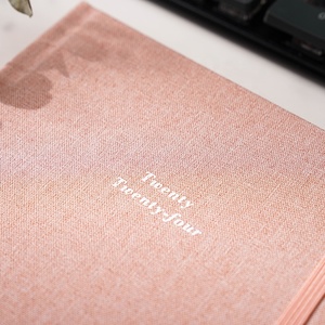 Tissu rose Macaron frais <span class=keywords><strong>2023</strong></span> avec couverture rigide mousseuse pour journal intime <span class=keywords><strong>2023</strong></span> Business Back School Diary - Product Image 3