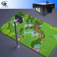 Système de projecteur extérieur avec numérisation laser, projection vidéo 3D, mapping vidéo, 5000-10000 lumens, étanche IP54, télécommande