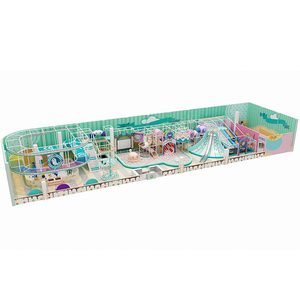 Parc d'attractions Blue Ocean, équipement de jeux intérieurs pour enfants, jeux de glissades, ensembles de jeux pour enfants à vendre - Product Image 5