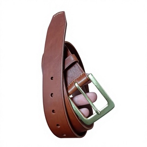 BS INTERNATIONAL Fashionable Cow Hide <b>Vintage</b> Steel Men's <b>Belt</b>-Durable Waterproof Eco-Friendly Custom Design 3.8 CM Width - Product Image 5