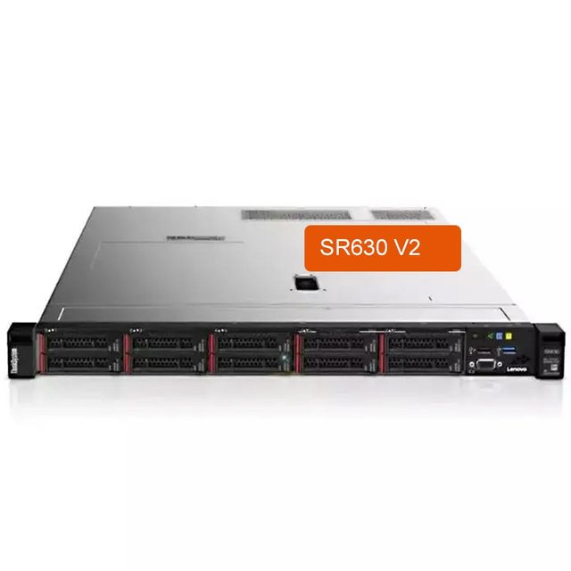 Original Thinksystem Sr630 V2 2-Socket 1u 4*2.5 Bay Model Servidores Rack Server