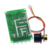 Régulateur de vitesse de moteur DC 10-60V, module d'entraînement haute puissance 12V 24V 36V 48V, contrôleur de vitesse de moteur PWM, régulateur de courant 20A