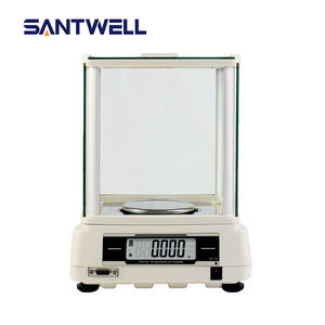 Balanza analítica de laboratorio de alta sensibilidad de 320g, balanza electrónica Digital de laboratorio de 1mg RS232 LCD - Product Image 5