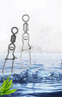 Nouvelle broche de cordon en forme de gourde, connecteur annulaire octogonal pivotant avec une tension super forte, accessoires de pêche Luya