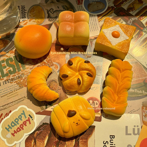 Jouets Squishy Dumpling Needoh Zhili Xiaohongshu Populaire, Boîte Mystère, Série Petite Van Visible, à Rebond Lent - Product Image 1