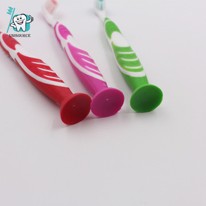 Brosse à dents manuelle colorée JSM024 pour adulte, manche long, poils durs, fonction de nettoyage - Product Image 4