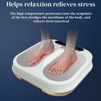Masseur de pieds Tera P90 Plus avec technologie bioénergétique professionnelle, activation cellulaire, circulation sanguine, thérapie chauffante