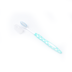 Precio bajo al por mayor Calidad adulto PP + TPR cepillo de dientes portátil Nylon Cerdas cepillo de dientes - Product Image 3