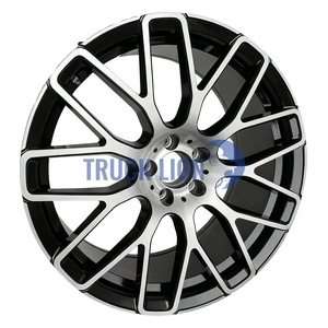 Rueda de Aleación de Aluminio de Alto Rendimiento para Automóvil TLJ1152, Diseño Multirradio, Color Negro Hiperbrillante, 20 Pulgadas - Product Image 3