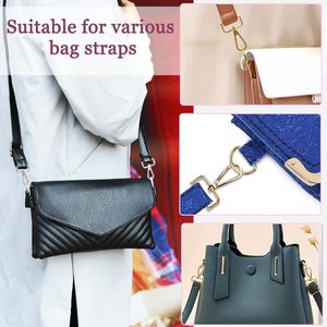 Pcs D Rings For Purse Bag AFUNTA Hardware Purse Heavy Duty Swivel <b>Snap</b> <b>Hooks</b> And Tri Glide Slide Buckles For Bag Making Buckles - Product Image 6