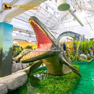 MYDINO CAD0019 Modèle de dinosaure robotique grandeur nature Mosasaurus pour parc à thème sur le thème des dinosaures à vendre - Product Image 1