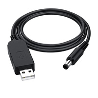 Benutzer definierte USB zu 5V 12V 5521 5525 DC Kabel 5,5x2,5mm DC Stromkabel USB-Stecker Barrel Jack Stecker elektrische Kabel für Router