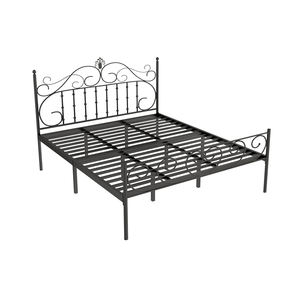 <span class=keywords><strong>Letto</strong></span> <span class=keywords><strong>Matrimoniale</strong></span> King Size Resistente Stile Europeo Arredamento Camera da <span class=keywords><strong>Letto</strong></span> Lussuoso Telaio Dorato Design Semplice <span class=keywords><strong>Letto</strong></span> in Metallo per Hotel - Product Image 6