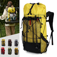 Sac à dos de voyage SEWAFOX grande capacité, simple et multifonctionnel, imperméable, pour la randonnée, l'alpinisme et les sports de plein air