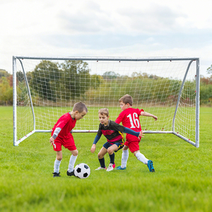 Soccer Goal Football Training Set with Net Straps and Anchor <strong>Ball</strong> Included Frame Included - Product Image 2