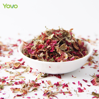 Vente en gros de poudre de pétale de fleur de rose séchée naturelle biodégradable Confettis de pétale pour la décoration de mariage