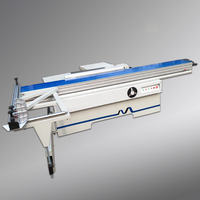 Scie à panneaux verticale double à moteur de haute qualité avec table coulissante, machine de découpe du bois de haute précision 3200 mm