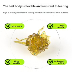 <span class=keywords><strong>เหยื่อ</strong></span>ปลอม PVC ร้อน 7 ซม. 2 กรัม รูปทรงกุ้ง แมลงปอ ลูกแมลงไบโอนิค สำหรับตกปลาชะโด - Product Image 4