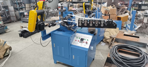 Machine de fabrication de tuyaux ondulés en acier inoxydable, haute efficacité, faible coût, entraînement moteur 15KW 380V, équipement spiralé pour la construction - Product Image 3