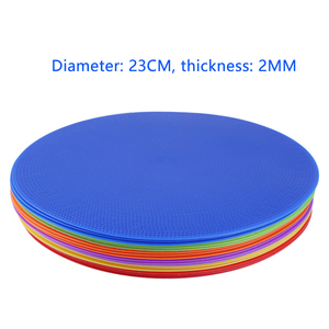 23 cm PE máy bay in bóng đá đĩa nón tốc độ đào tạo và tập thể dục khởi động cho sân bóng đá giá rẻ đào tạo đĩa - Product Image 5