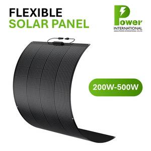 แผงโซลาร์เซลล์แบบยืดหยุ่นชนิดโมโนคริสตัลไลน์ซิลิคอน 200w 400w 500w ยี่ห้อ BIBO 2025 ขายดี สำหรับใช้กับเรือ รถยนต์ และทางทะเล - Product Image 2