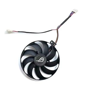 7PIN T129215SY 87มม. พัดลม GPU RTX2080TI สำหรับ Asus RTX2070 ROG threx-<span class=keywords><strong>GeForce</strong></span> RTX 2060 Super 2080 Ti RX <span class=keywords><strong>5600</strong></span> <span class=keywords><strong>XT</strong></span> RX กราฟิก5700XT Fa - Product Image 3
