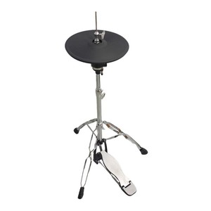 Vente directe usine : Ensemble <span class=keywords><strong>de</strong></span> cymbales Hi-Hat 12 pouces et pédale <span class=keywords><strong>de</strong></span> contrôle avec support métallique, idéal pour la mise à niveau des batteries électroniques. - Product Image 2