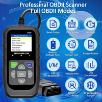 Escáner de Diagnóstico V119 OBD2 a Precio de Fábrica Lector de Códigos de Falla del Motor EOBD Escáner Automático para Coches Universales