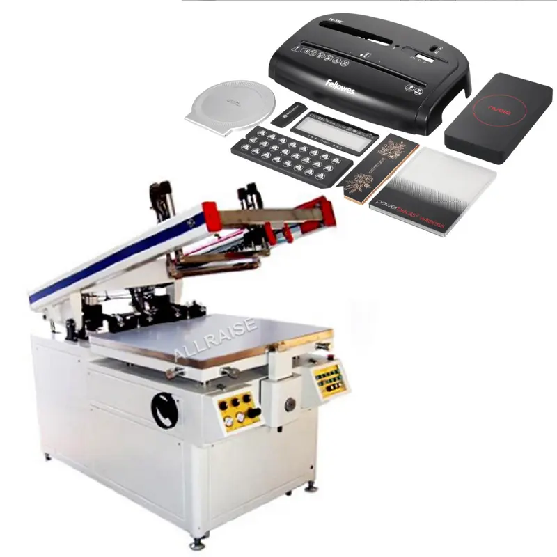 Automatic Silk Flat Bed Screen Printing Machine Fabric Roll Textile Finishing Equipment Flat Screen Printing Machine